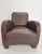 Wood Italian Modern Brown Leather Armchair from Musa Design, 2000s For Sale - Image 7 of 14