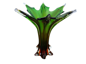Murano Sommerso Glass Vase, 1960s