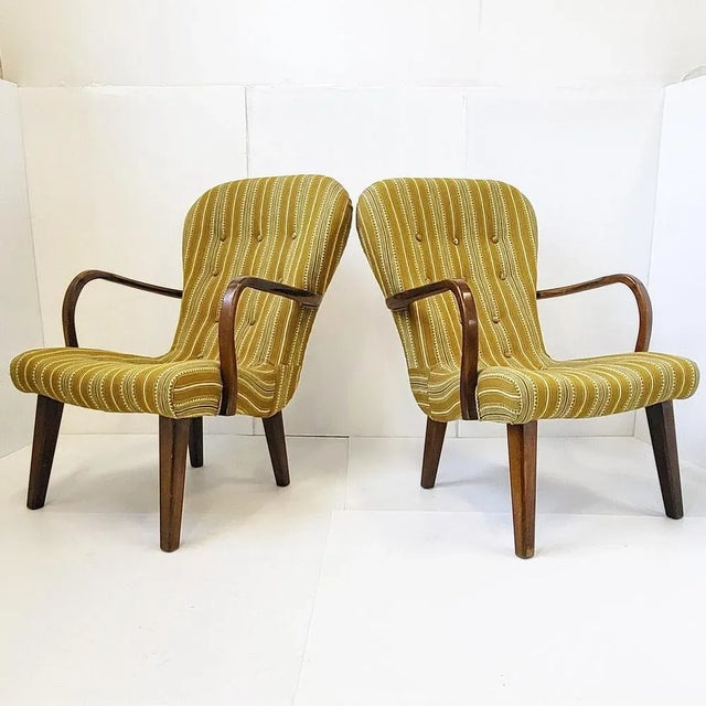 Set of Danish Armchairs in the Style of Philip Arctander, 1940s For Sale - Image 13 of 13