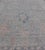 Shabby Chic Modern Tribal Oushak With a Cream Border and Light Gray-Blue Background 4'0 X 6'2 For Sale - Image 3 of 12
