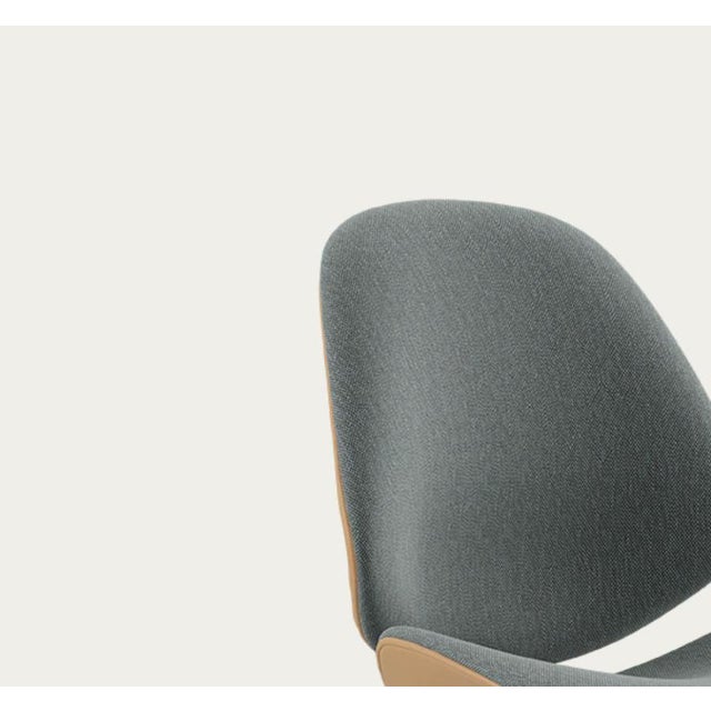 Council Family Salon Chair in Steelcut by Salto and Sigsgaard for OneCollection For Sale - Image 9 of 13