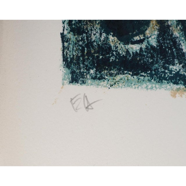 Green André Cottavoz, the Green Greenhouses of the South (vallauris), 1973, Original Lithograph For Sale - Image 8 of 9