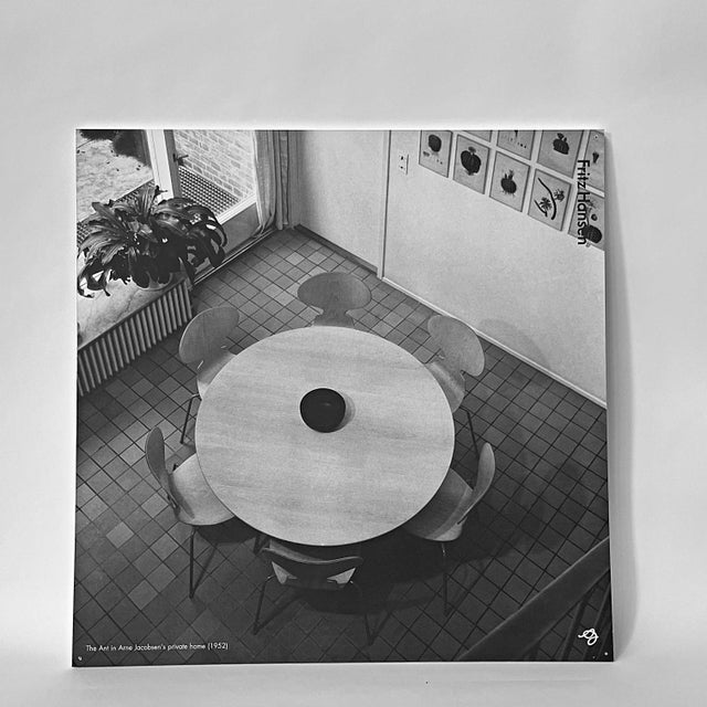 Black Advertising Display Boards by Arne Jacobson for Fritz Hansen, 2002, Set of 9 For Sale - Image 8 of 11