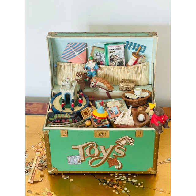 Antique Mechanical Musical Toy Chest For Sale In Miami - Image 6 of 6