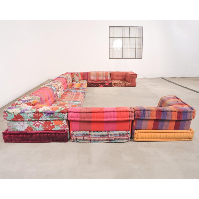 Mah Jong Kenzo Missoni Sectional Sofa by Hans Hopfer for Roche Bobois For Sale In Sacramento - Image 6 of 18