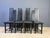 1980s Vintage Postmodern Dining Chairs, 1980s, Set of 8 For Sale - Image 5 of 10