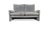 We are offering a beautiful brown-gray Maralunga two-seater sofa in velvet/corduroy fabric by Cassina for sale. Designed...