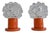 Wall Lamps from Kamenický Šenov, 1970, Set of 2 For Sale