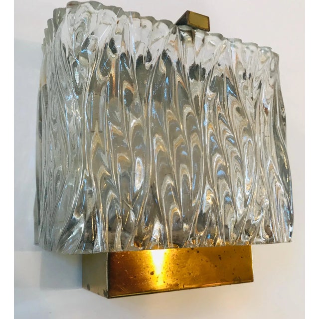Maison Arlus French 1960s Glass Wall Light For Sale In New York - Image 6 of 12
