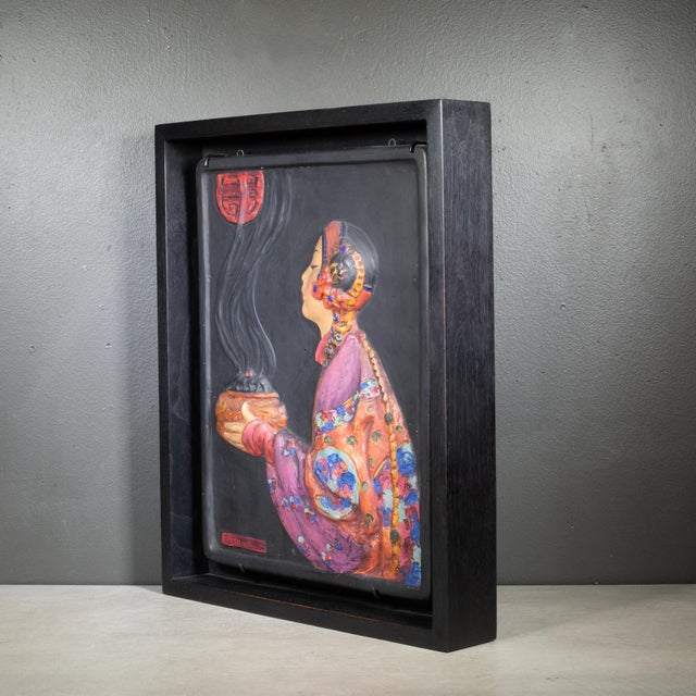 The Invocation: Esther Hunt Chalkware Art c.1920-1930 For Sale In San Francisco - Image 6 of 8