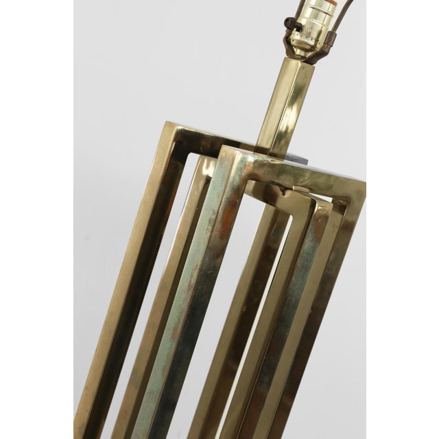 Late 20th Century Late 20th Century Hollywood Regency Floor Lamp For Sale - Image 5 of 5