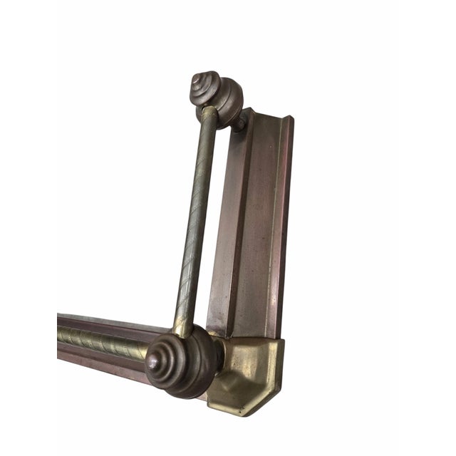 MCM Victorian Revival Style Fireplace Fender by Decorative Crafts Inc For Sale In Chicago - Image 6 of 9