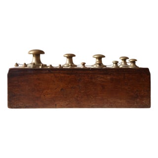 19th Century French Iron Weights (B) For Sale