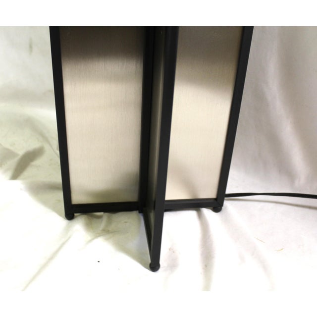 Mid Century Modern Style Brass Table Lamp For Sale In Los Angeles - Image 6 of 10