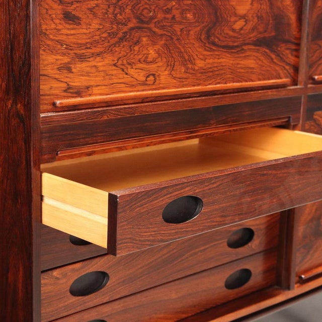 Vintage Highboard by Gianfranco Frattini for Bernini, 1960s For Sale - Image 11 of 16