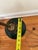 Metal Vintage Brass and Forest Green Glass Dual-Socket Banquet Lamp For Sale - Image 7 of 10