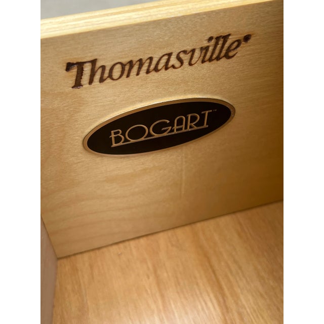 Thomasville Bogart Collection Bel Air Burled Sideboard Buffet For Sale - Image 10 of 12