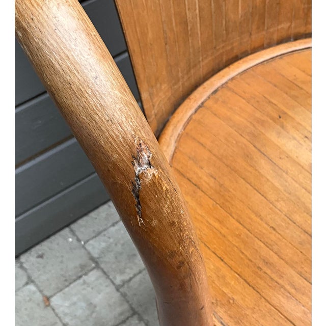 Early 20th Century Bentwood Armchair from Fischel, 1920s For Sale - Image 9 of 10