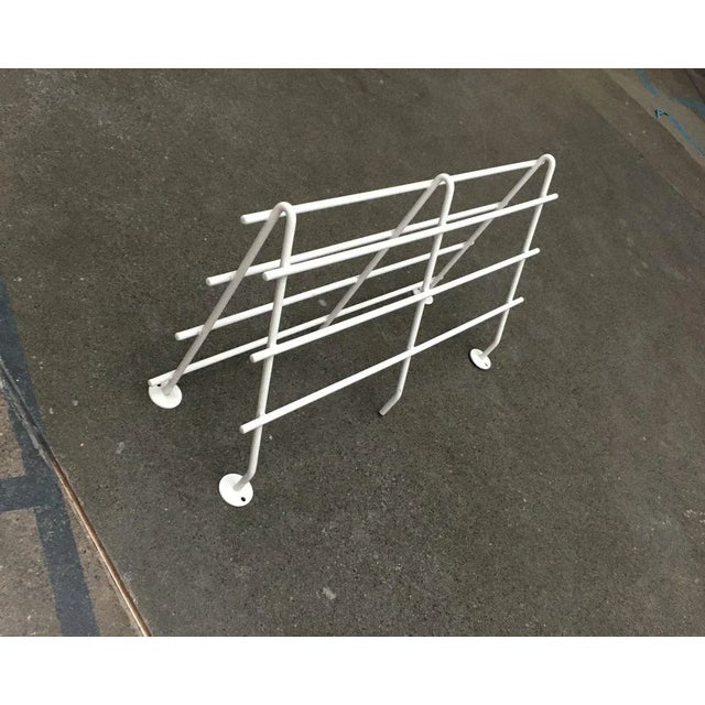 Mid-Century Modern Mid-Century Modern Minimalist Coat Metal Rack, 1960s For Sale - Image 3 of 18