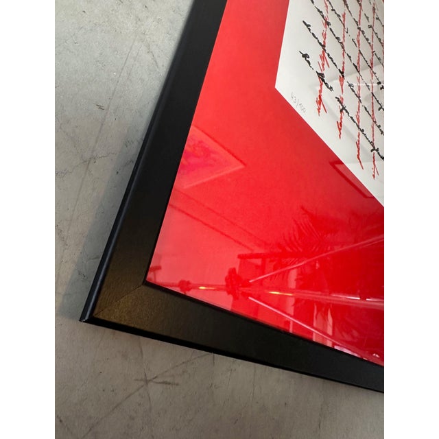 Marcel Van Maele, Untitled, 1960s, Screen Print on Paper, Framed For Sale - Image 4 of 13