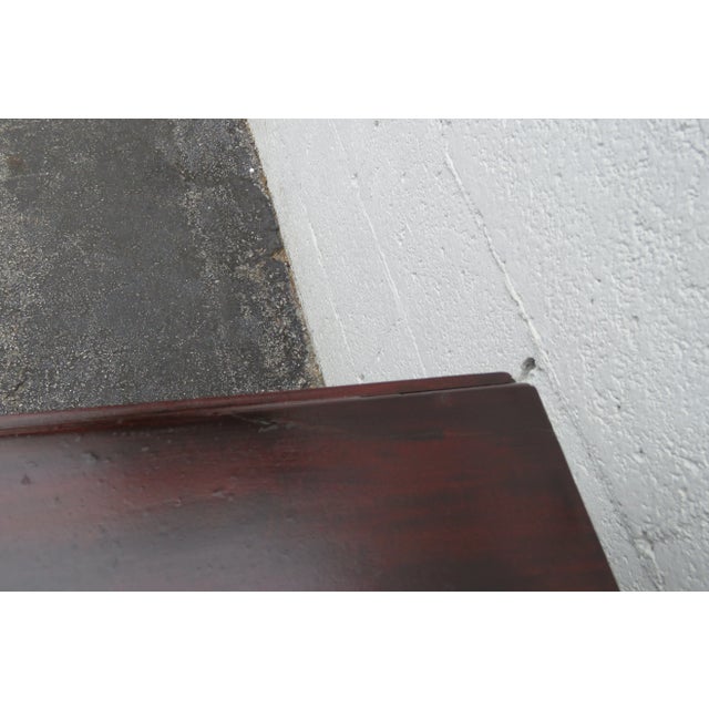 Victorian Late 1800s Drop Leaf Dining Dinette Table For Sale - Image 12 of 13