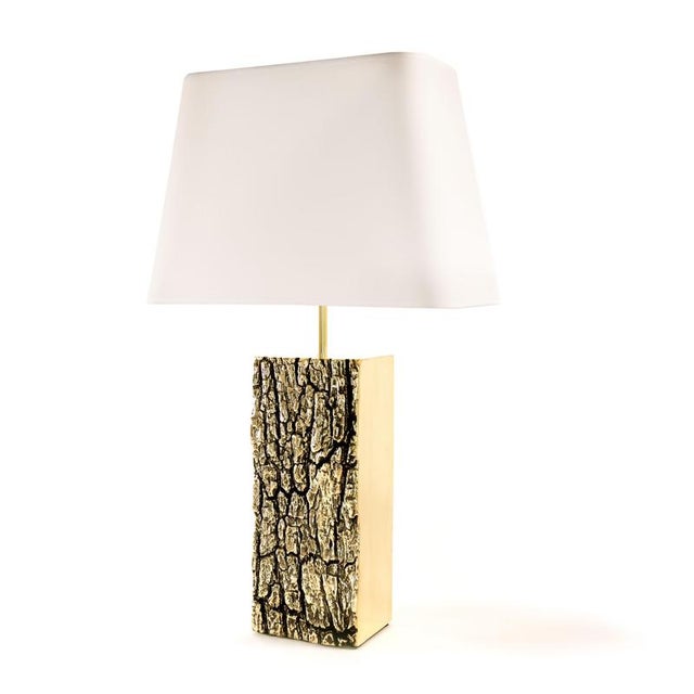 Metal Forest Table Lamp by Lionel Hamon For Sale - Image 7 of 8