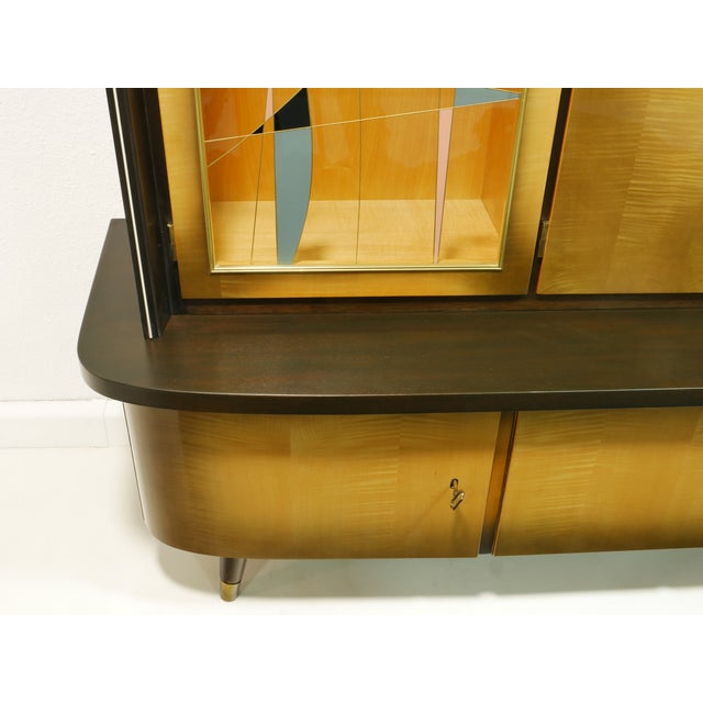 Mid-Century Highboard with Bar, Germany, 1950s For Sale - Image 16 of 18