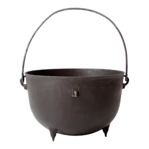 Antique 15 Gallon Cast Iron Cauldron