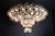 Grande Hotel Chandelier with Brass Fixture and Hand-Blown Glass Globes, 1960s For Sale - Image 3 of 18
