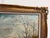 Large Vintage Oil Painting River Landscape Signed E. Lawson, Gold Ornate Frame For Sale - Image 4 of 8