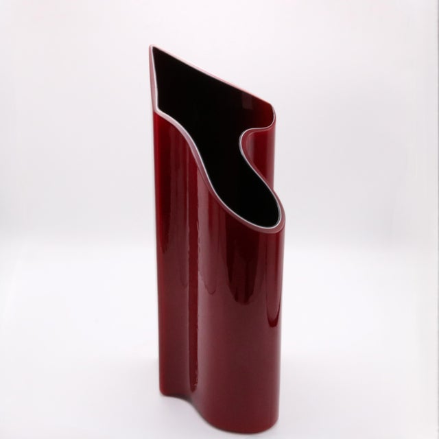 "Kelo" Art Glass Vase For Sale - Image 16 of 18