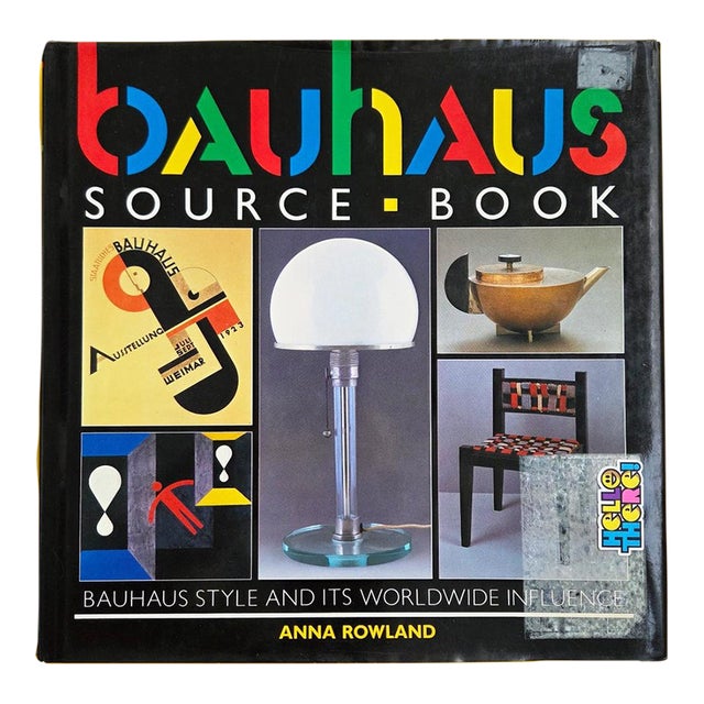 " Bauhaus Source Book " Bauhaus Style and It's Worldwide Influence Vintage 1990 1st Edition Hardcover Design Book For Sale