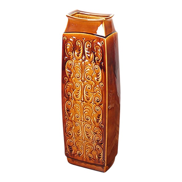 Czech Ceramic Floor Vase from Ditmar Urbach, 1970s For Sale
