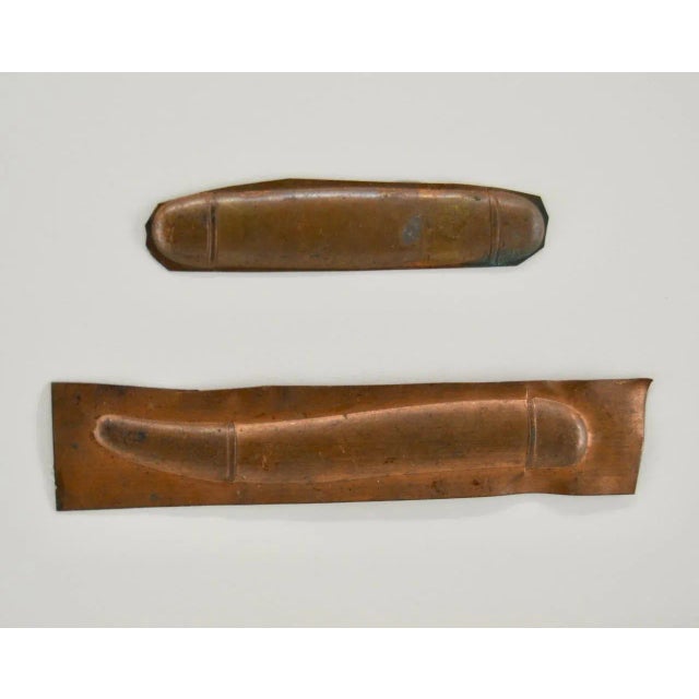 Antique Pocket Knife Handle Mold, Framed, Modern Art Chairish