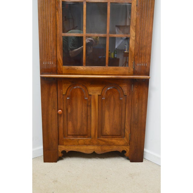 Stickley Cherry Corner Cabinet For Sale In Philadelphia - Image 6 of 10