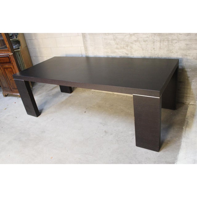 Wood Refectory Style Wood Table, 1950s For Sale - Image 7 of 9