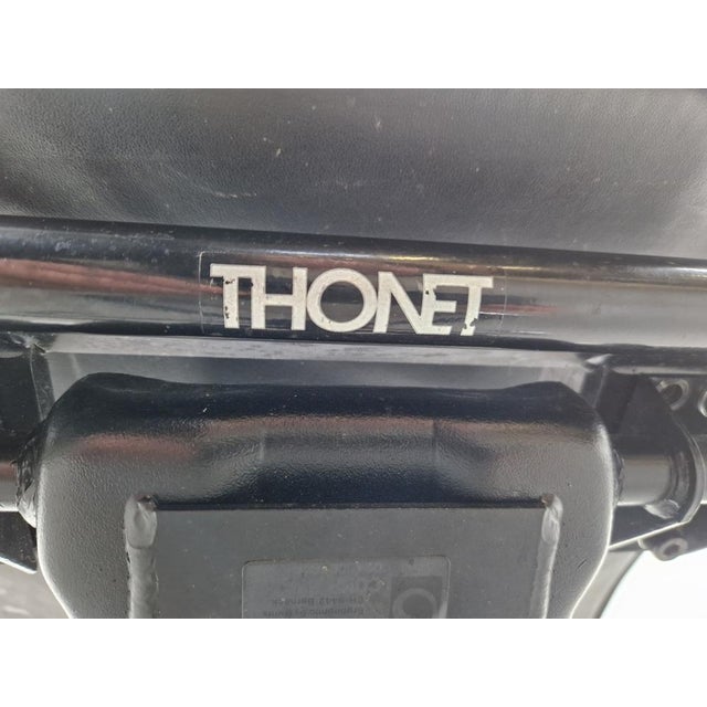 S73 Office Chair in Leather by Josef Gorica for Thonet, 1990s For Sale - Image 6 of 9