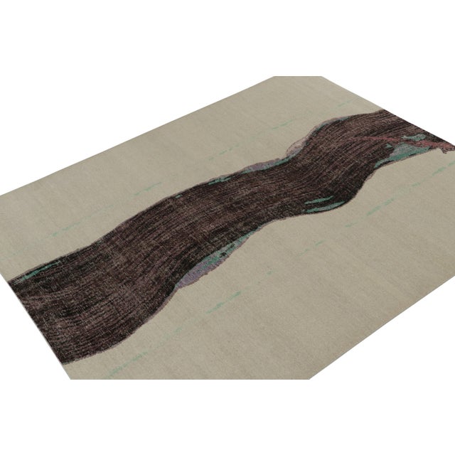This 8x10 rug is a bold new addition to the Homage Collection by Rug & Kilim. Hand-knotted in wool, this piece marries...