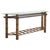 Italian Bamboo + Iron Console Table, 1970s For Sale - Image 13 of 13
