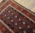 1890s Red Wine Geometric Tribal Antique Balouch Turkman Rug 3' 0'' X4' 9'' Handknotted Wool Carpet For Sale - Image 11 of 11