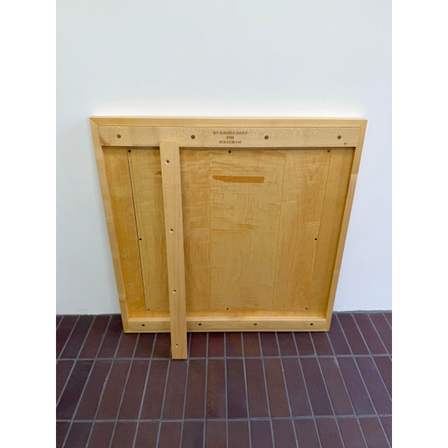 Wood 1980s Large Mirror by David Linley for PolyGram Records For Sale - Image 7 of 12