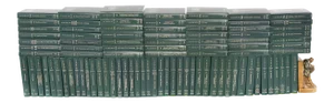 Complete Collection Gilt Leather Bound Library Book Set - 20 Pieces