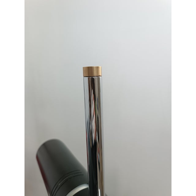 Silver Model 603 Desk Lamp by M. Marca, 1970s For Sale - Image 8 of 18