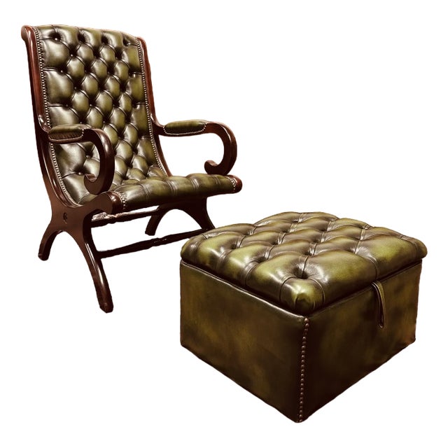 Springvale Chesterfield Vicotria Stand Chair For Sale