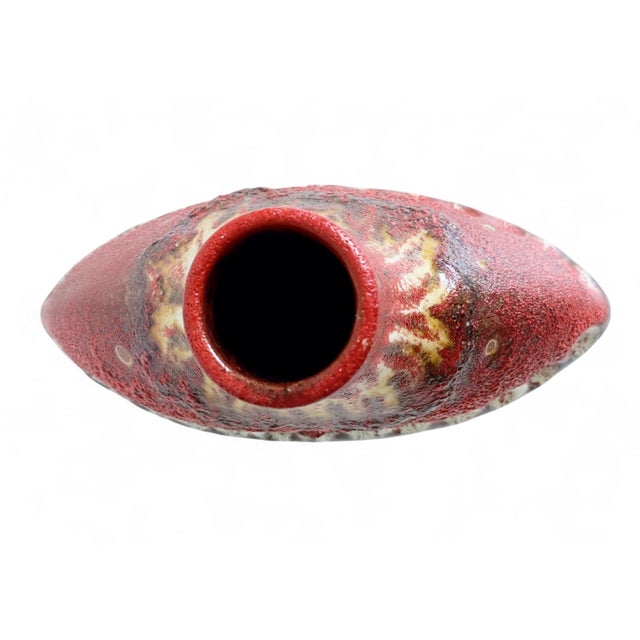 Sculptural West German Art Pottery Vase by Carstens Tönnieshof, 1950s For Sale - Image 15 of 18