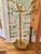 Victorian Mid 20th Century Brass Umbrella Stand Victorian/Art Nouveau Style With Dolphin Handle For Sale - Image 3 of 10