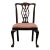 Pennsylvania House Solid Mahogany Traditional Chippendale Style Dining Side Chair 13-31078 For Sale