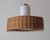 Pedant Lamp in Opal Glass with Braided Rattan from Doria, Germany, 1960s For Sale - Image 9 of 12
