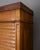 Vintag Industrial Style Wooden Rolling Shutter Filing Cabinet, 1940s For Sale - Image 17 of 18