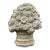 Cast Stone Flower Basket Garden Ornament Sculpture Mid 20th Century For Sale